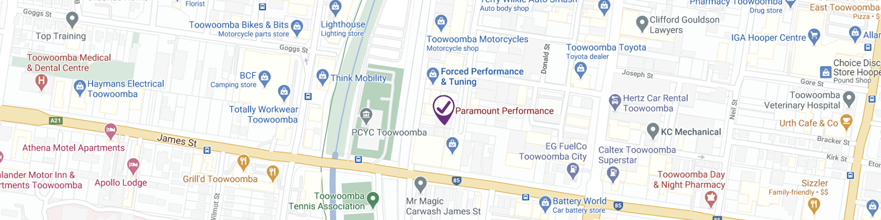 Paramount Performance Map